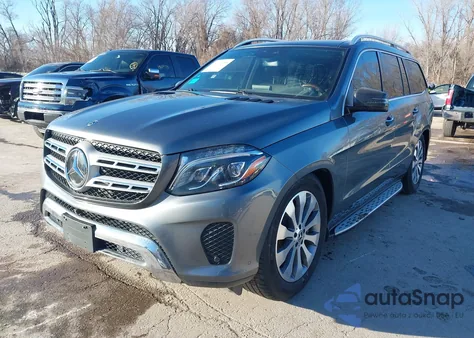 2017 Mercedes-Benz Gls 450 4Matic из США, поврежденный, VIN 4JGDF6EE3HA959420